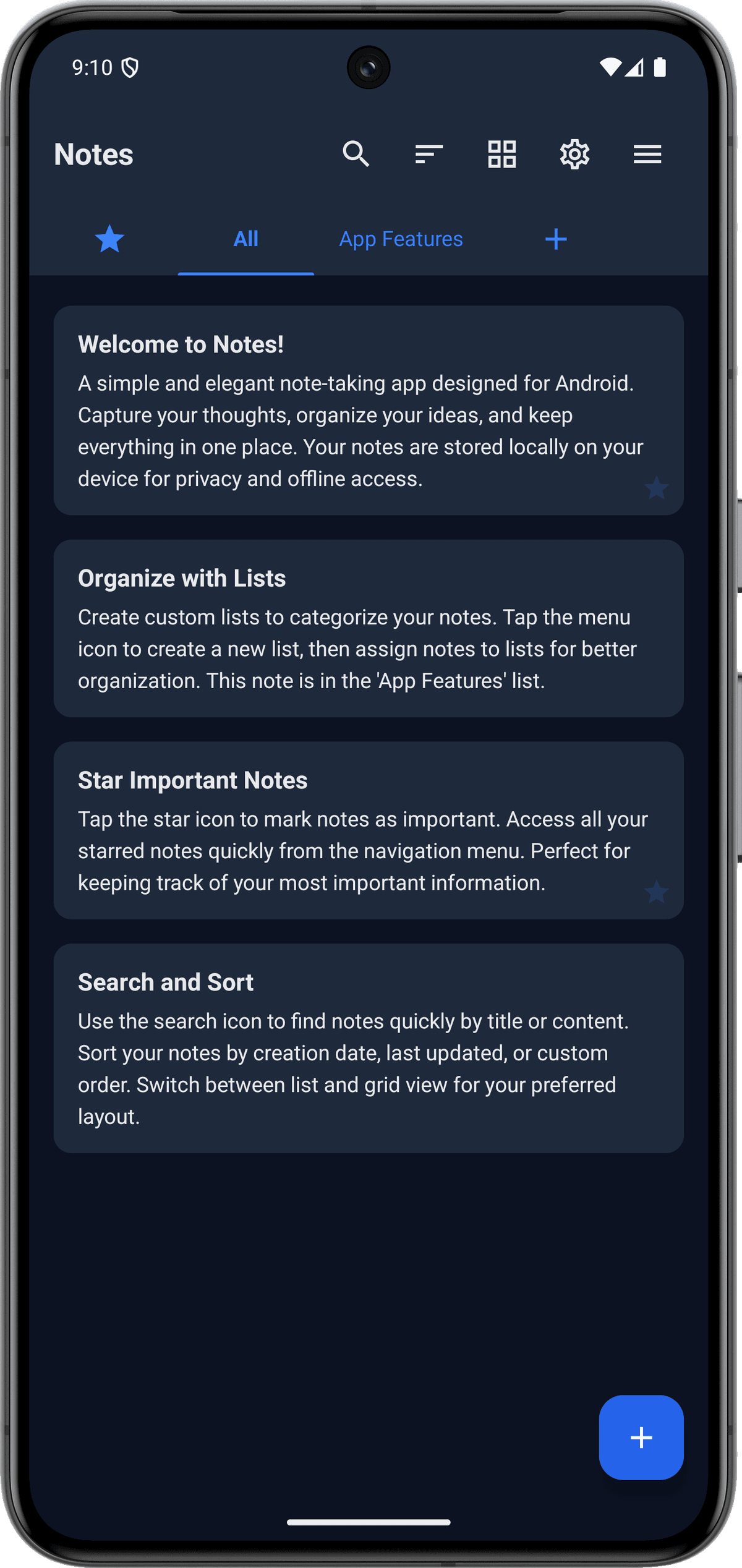 Notes App